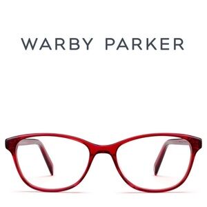 Daisy Cardinal Crystal Red Glasses - Narrow